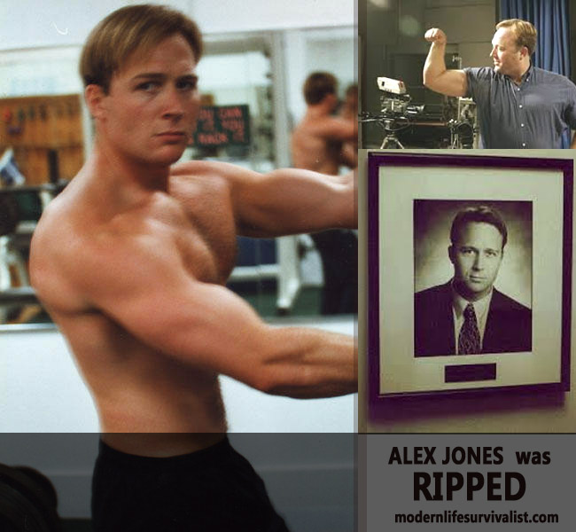 alex jones ripped muscles infowars young