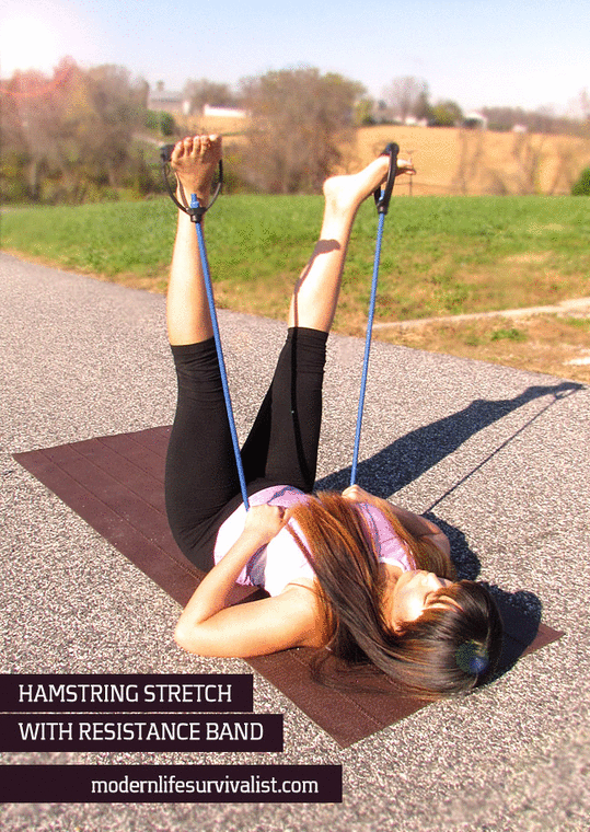 resistanceband-hamstring-stretch yoga pilates bodyflow gif