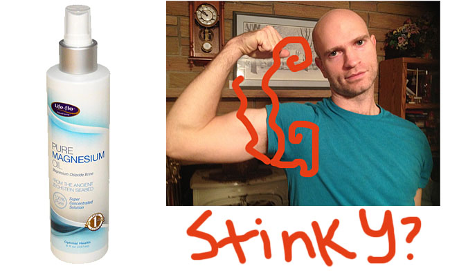 magnesium oil ancient minerals stinky bo body odor solution problem 