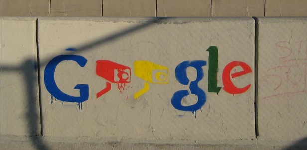 google-doodle-grafitti-art-wall-surveillance-bigbrother-watching-censorship