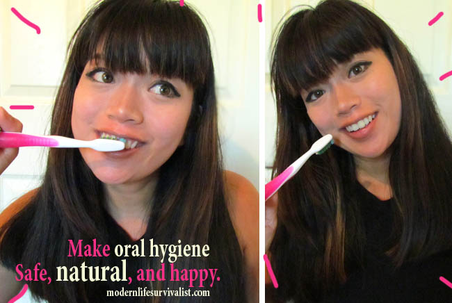 Make oral hygiene safe, NATURAL, and happy!