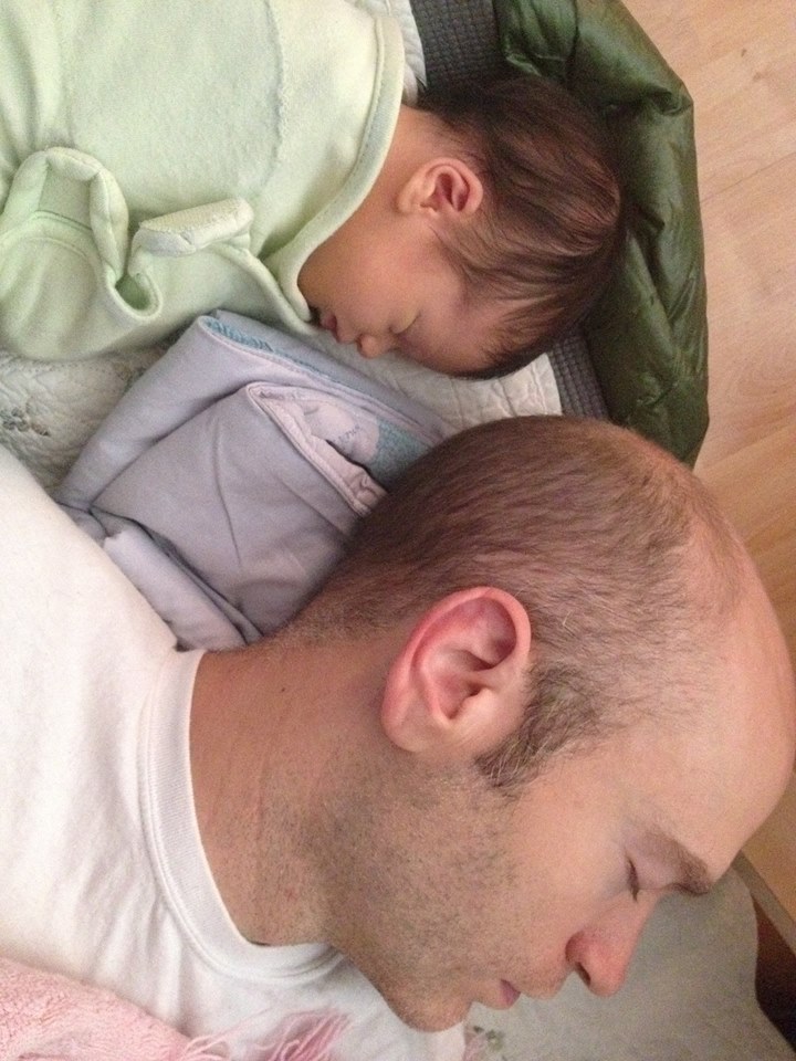 ramona and daddy sleep