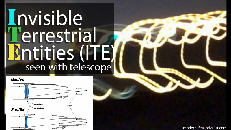 Invisible Terrestrial Entities (ITE)
