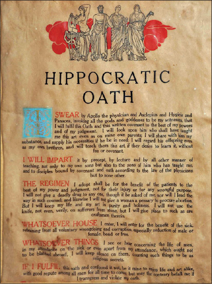 hippocratic oath